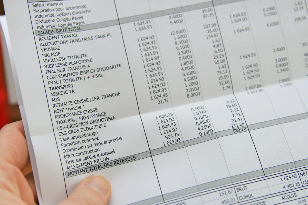 Bulletin de salaire